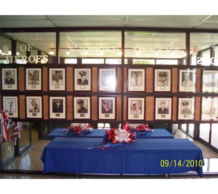 Storefront -  Wall of Heroes Display